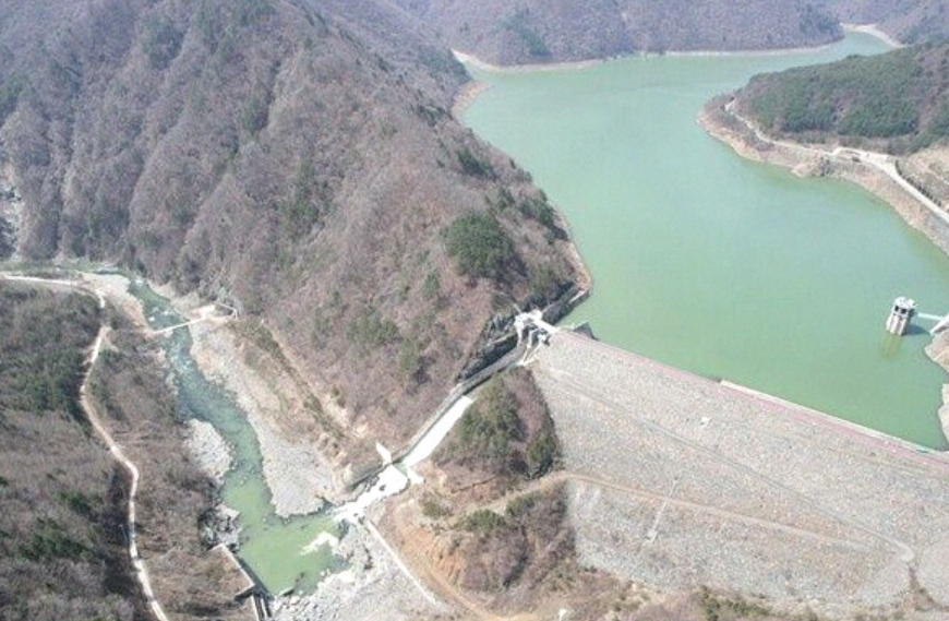 평창 도암댐 수질 문제 해결 방류 시작