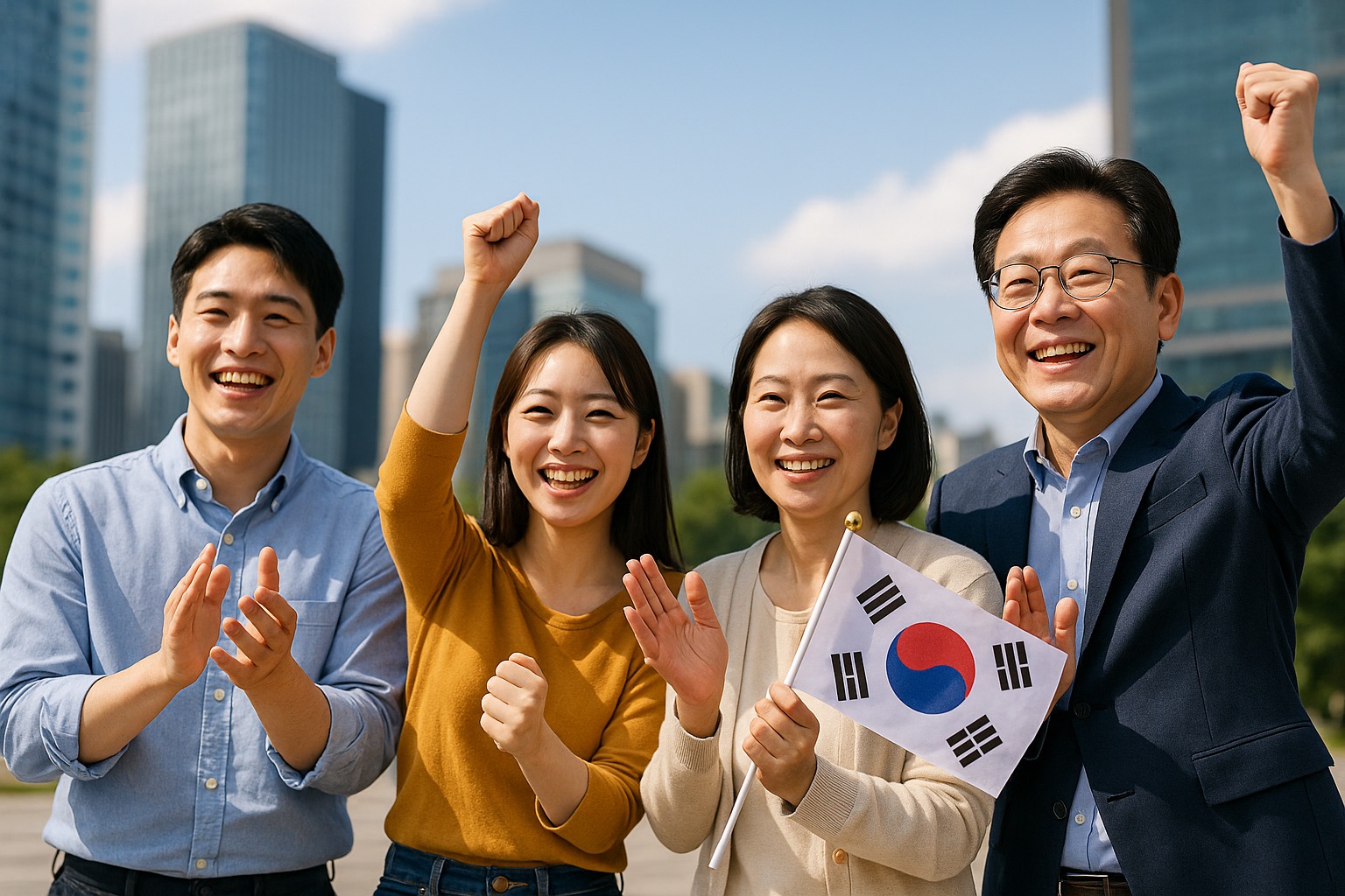 성공 기원 이재명 정부의 경제 구상 관련된 사진