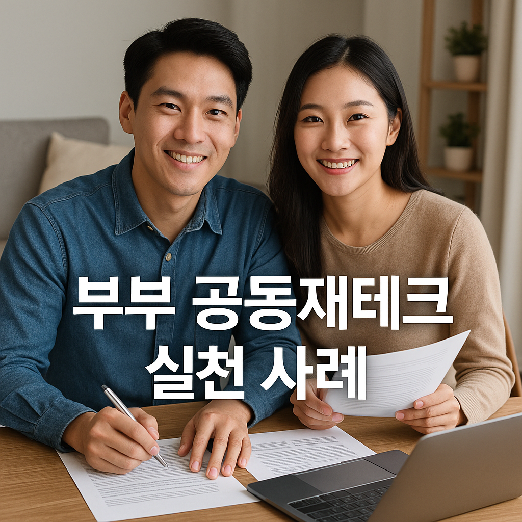 부부 공동재테크 실천 사례