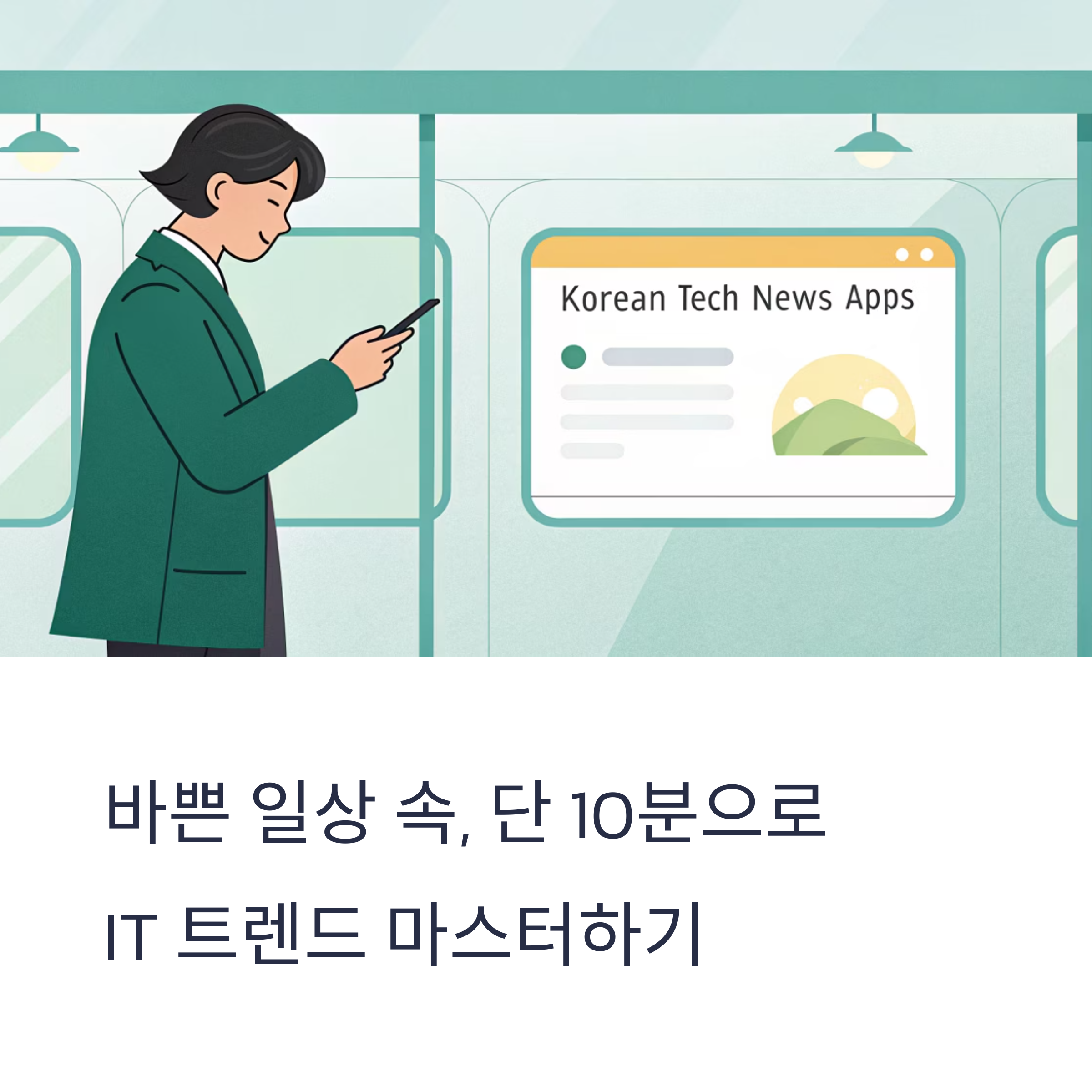 하루10분으로 IT트렌드 따라잡기 비결
