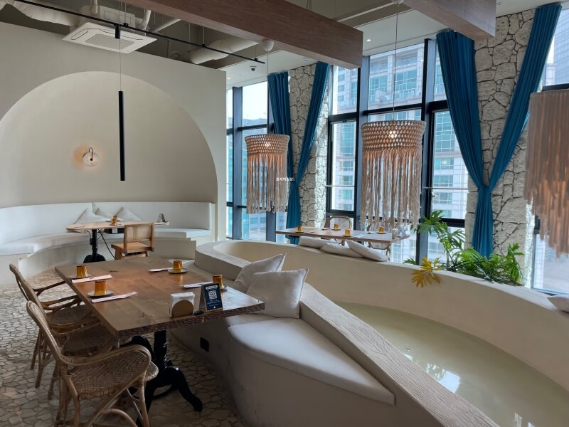 동탄 맛집 삼면이바다 스타즈 호텔 동탄 - 휴양지 좌석