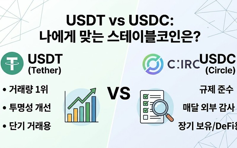 스테이블코인이란 USDT·USDC 차이점과 실무 활용 리스크 총정리 -
