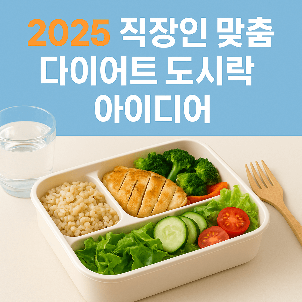2025 직장인 맞춤 다이어트 도시락 아이디어
