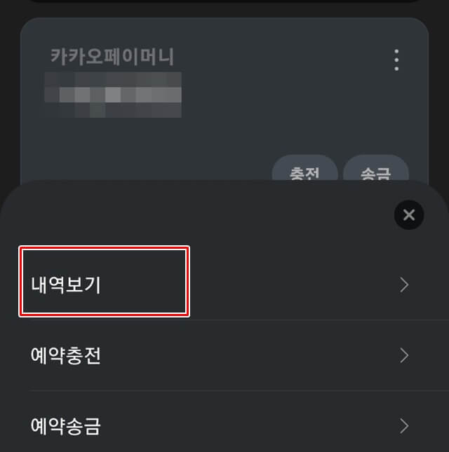 카카오페이 송금6