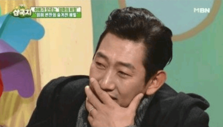 방송에서 눈물을 흘리는 김창열