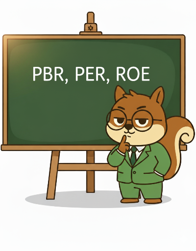 PBR, PER, ROE