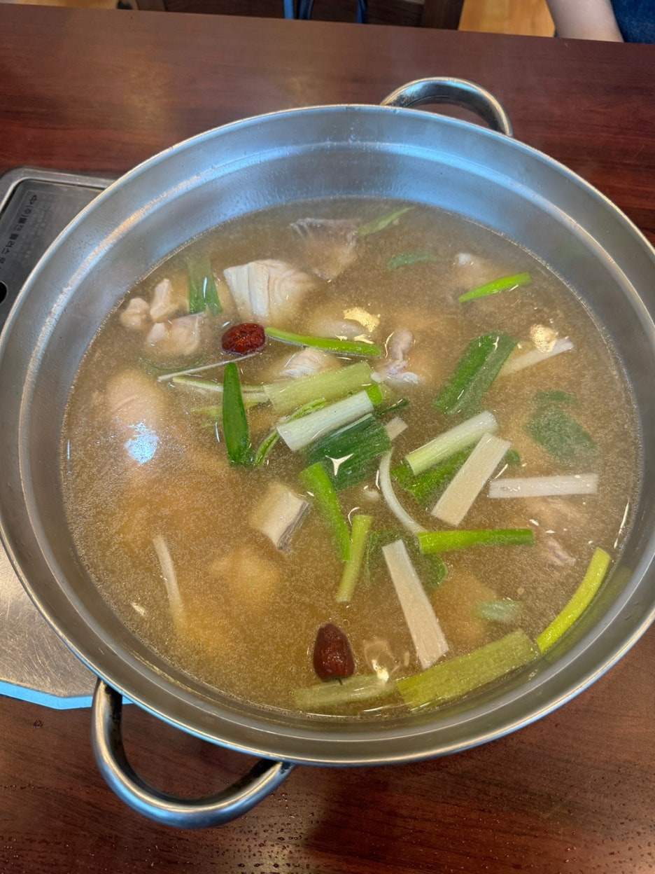 닭한마리 샤브샤브 육수