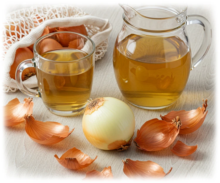 양파와-양파껍질차