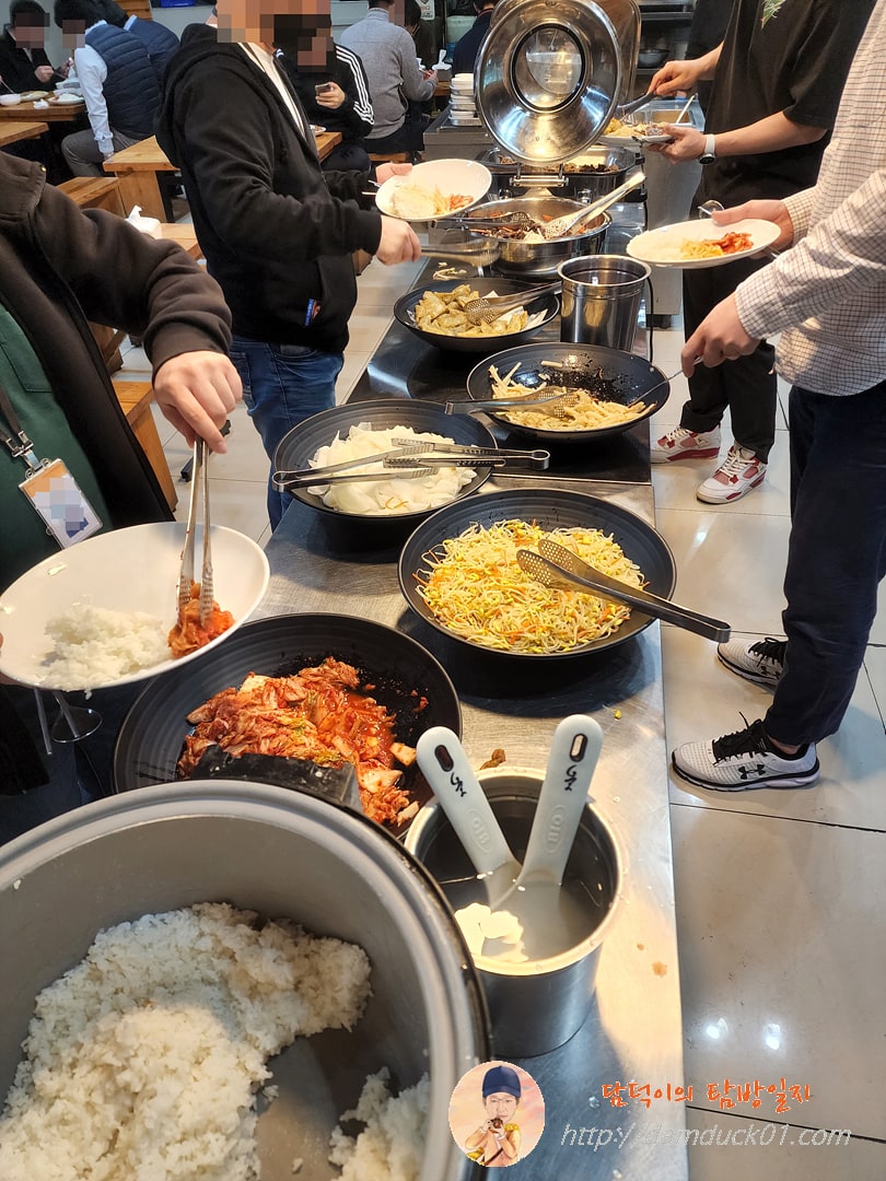 밥집 음식들