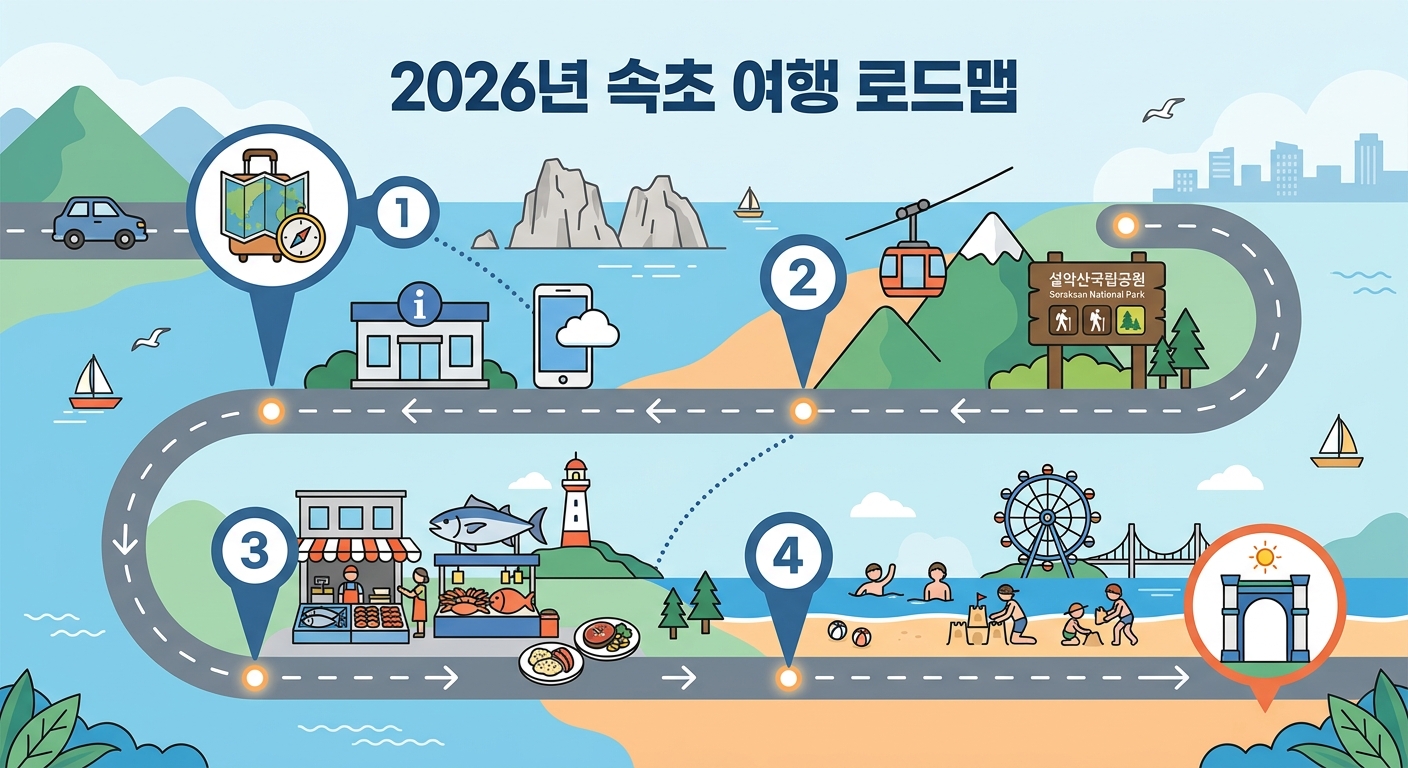 2026년 속초, 놓치면 후회할 필수 코스 완벽 분석