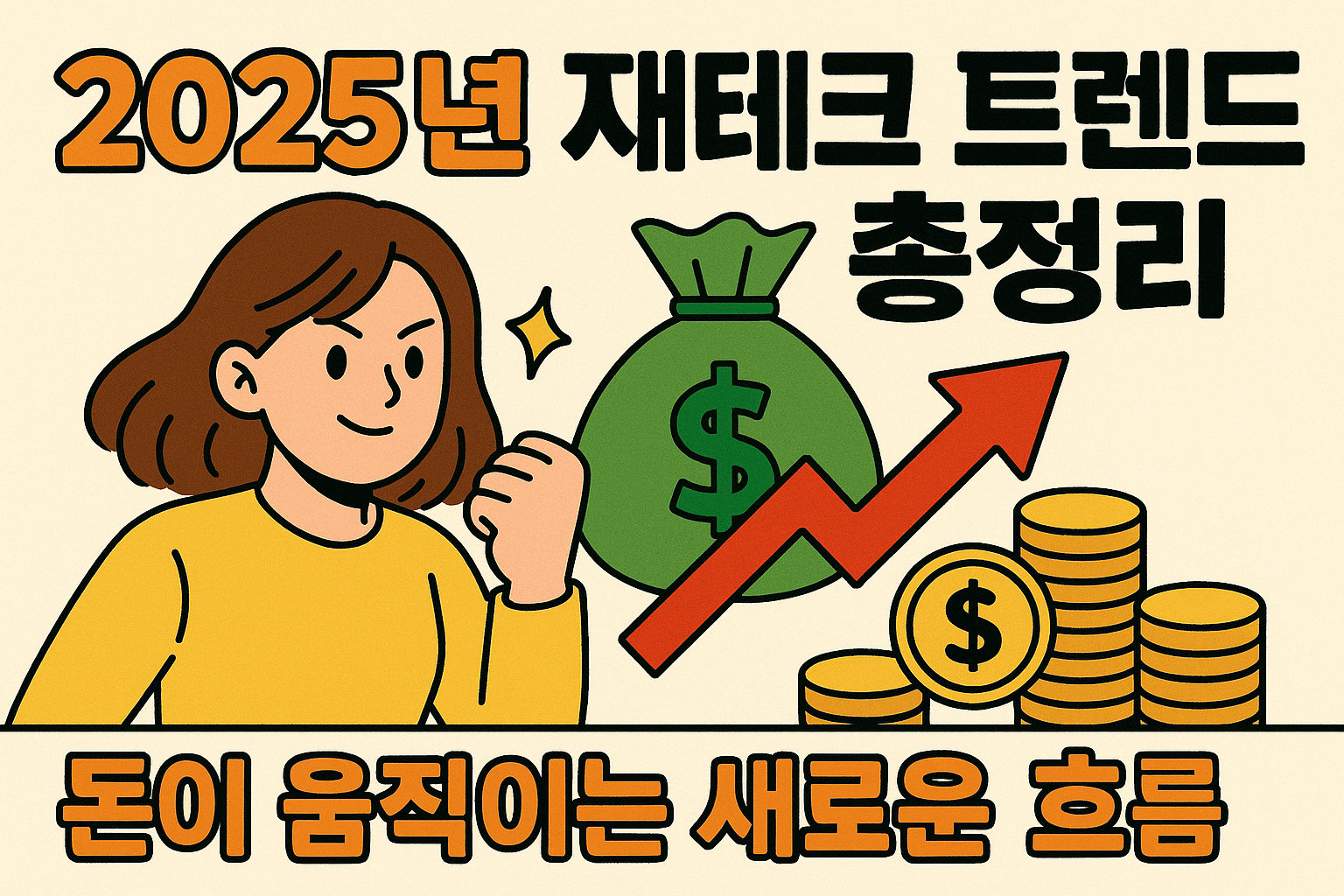 2025년 재테크 트렌드 총정리 💰 돈이 움직이는 새로운 흐름 관련사진