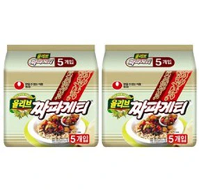 농심 올리브 짜파게티&#44; 10개입