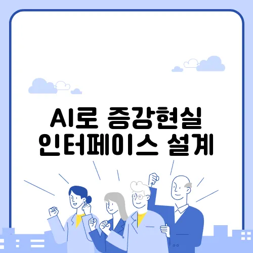 AI로 증강현실 인터페이스 설계