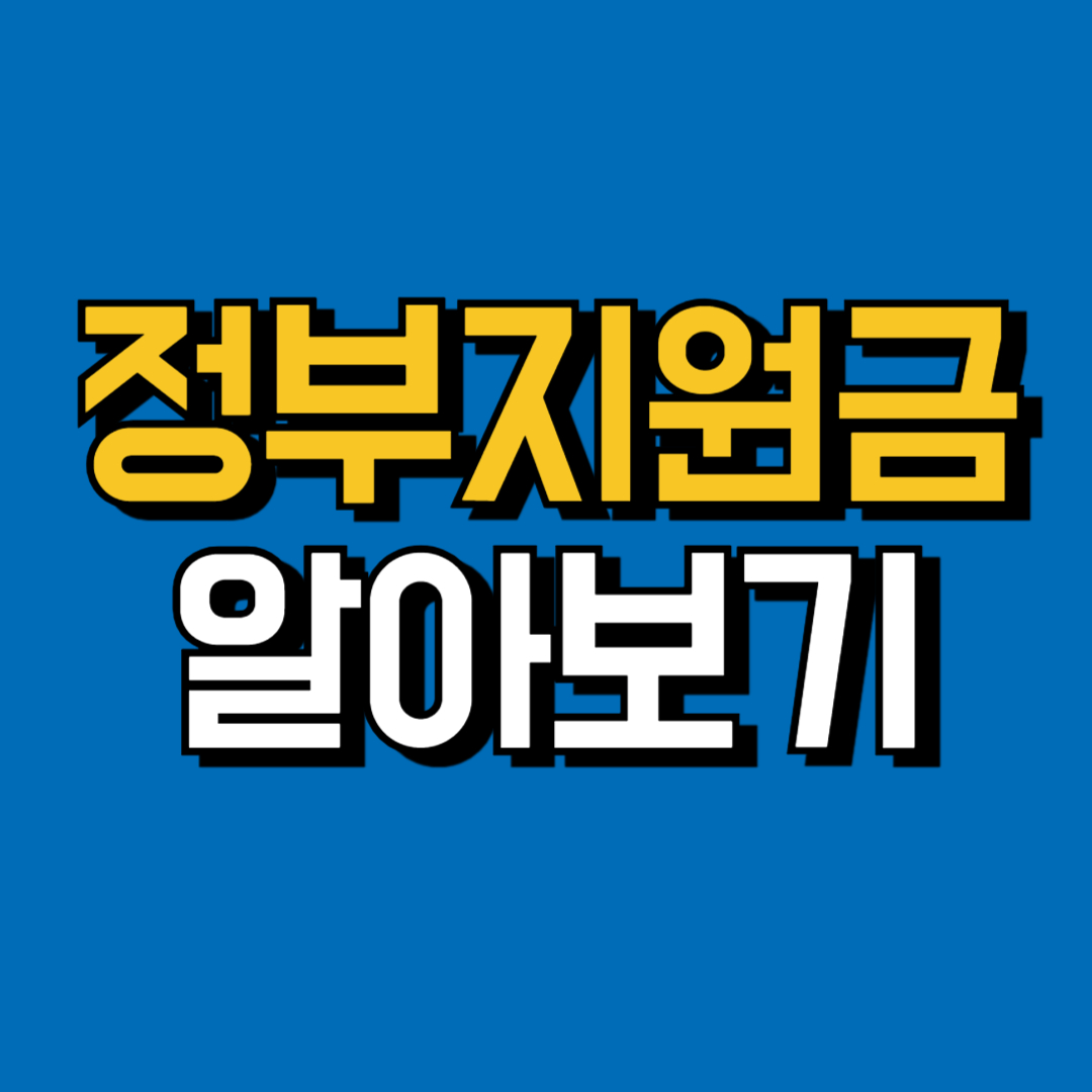 정책지원금