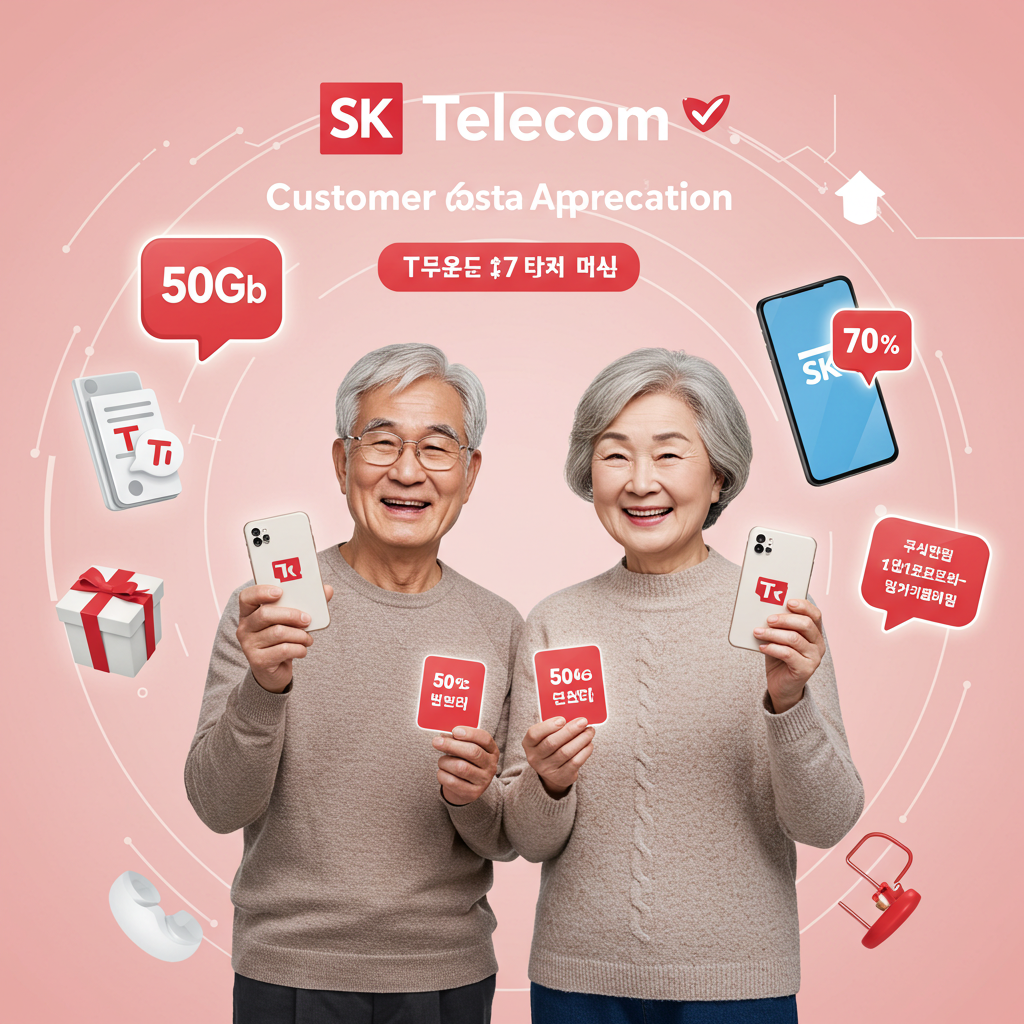 SK텔레콤 고객 감사 패키지 혜택 총정리