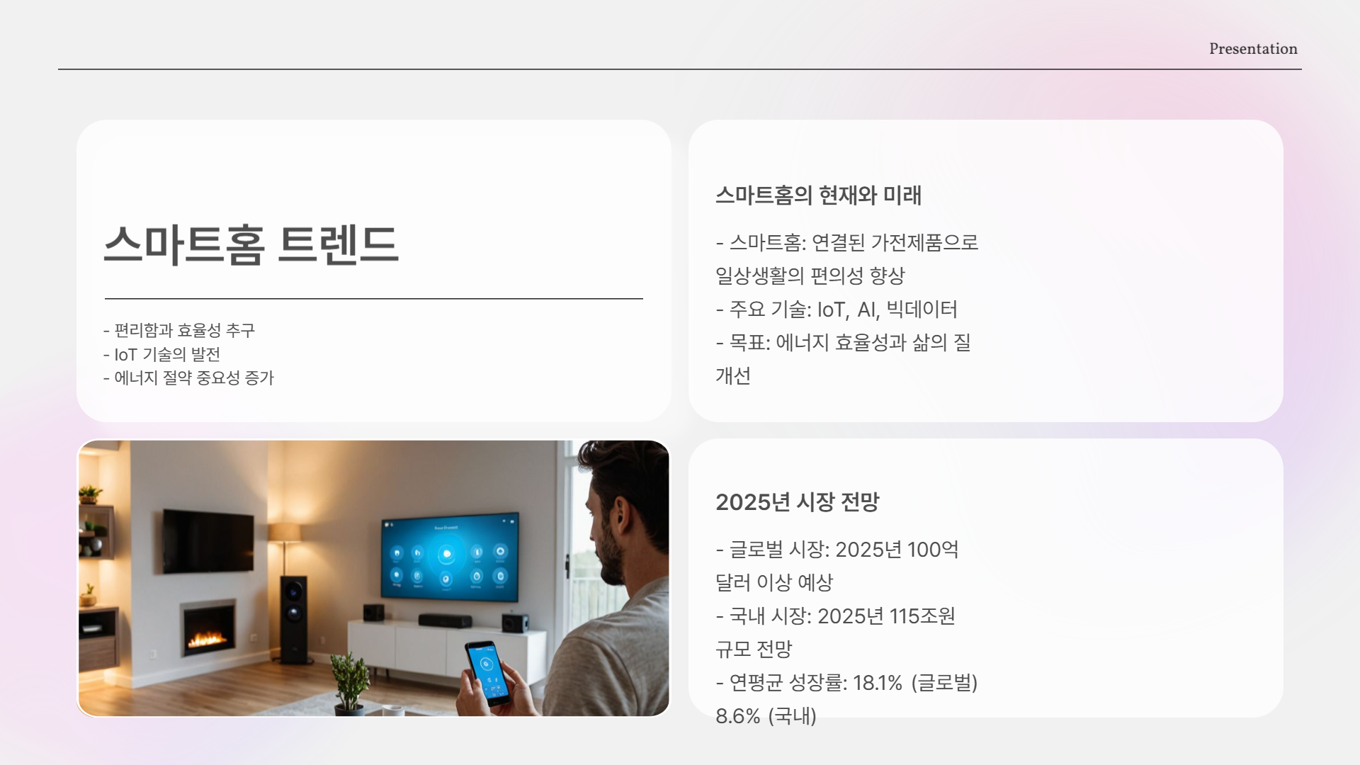 2025년, 우리 집이 달라졌어요! 요즘 잘 나가는 스마트 가전 TOP5