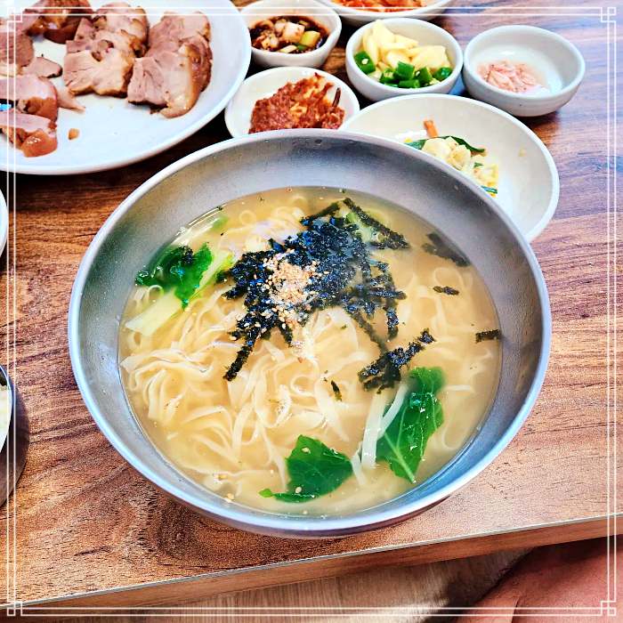 경북 청송 맛집 주왕산의 살아있는 전설, 94세 어머니 손국수