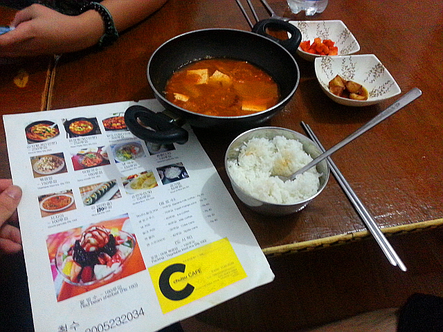 철수네 카페 김치찌개