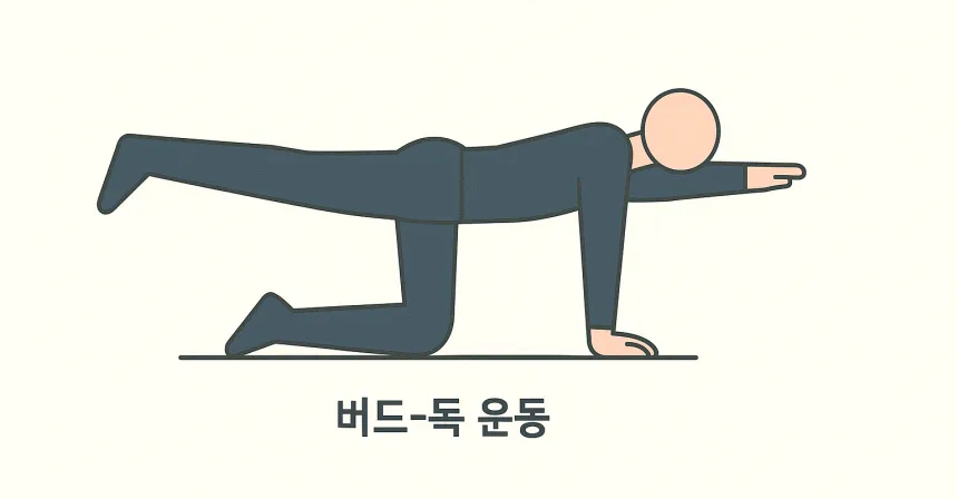 허리 협착증에 좋은 운동