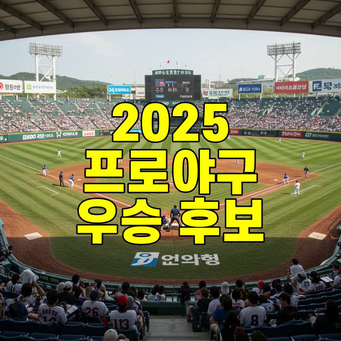 2025 프로야구 우승 후보 예측
