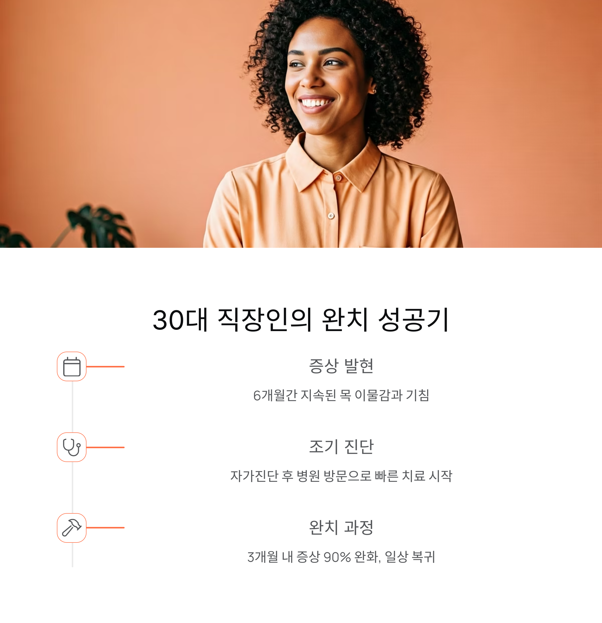 실제 경험담: 30대 직장인의 완치 성공기