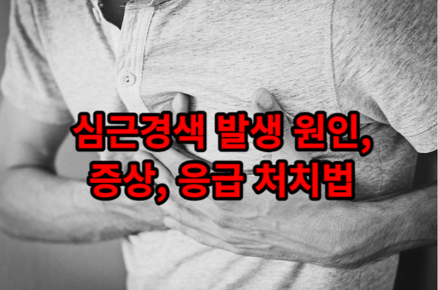 심근경색(Heart Attack): 발생 원인, 증상, 응급 처치법