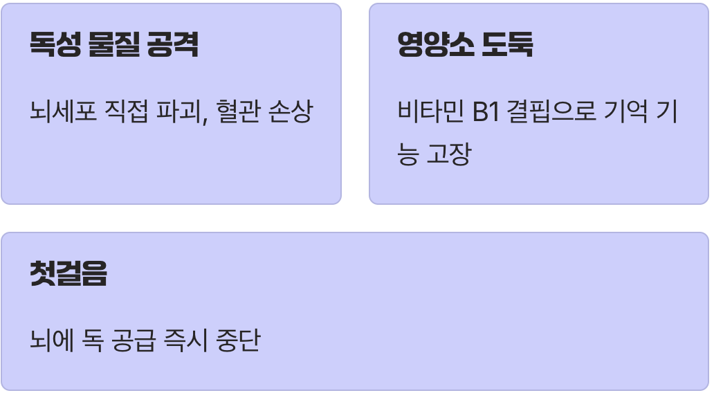 술이 우리 뇌를 망가뜨리는 이유