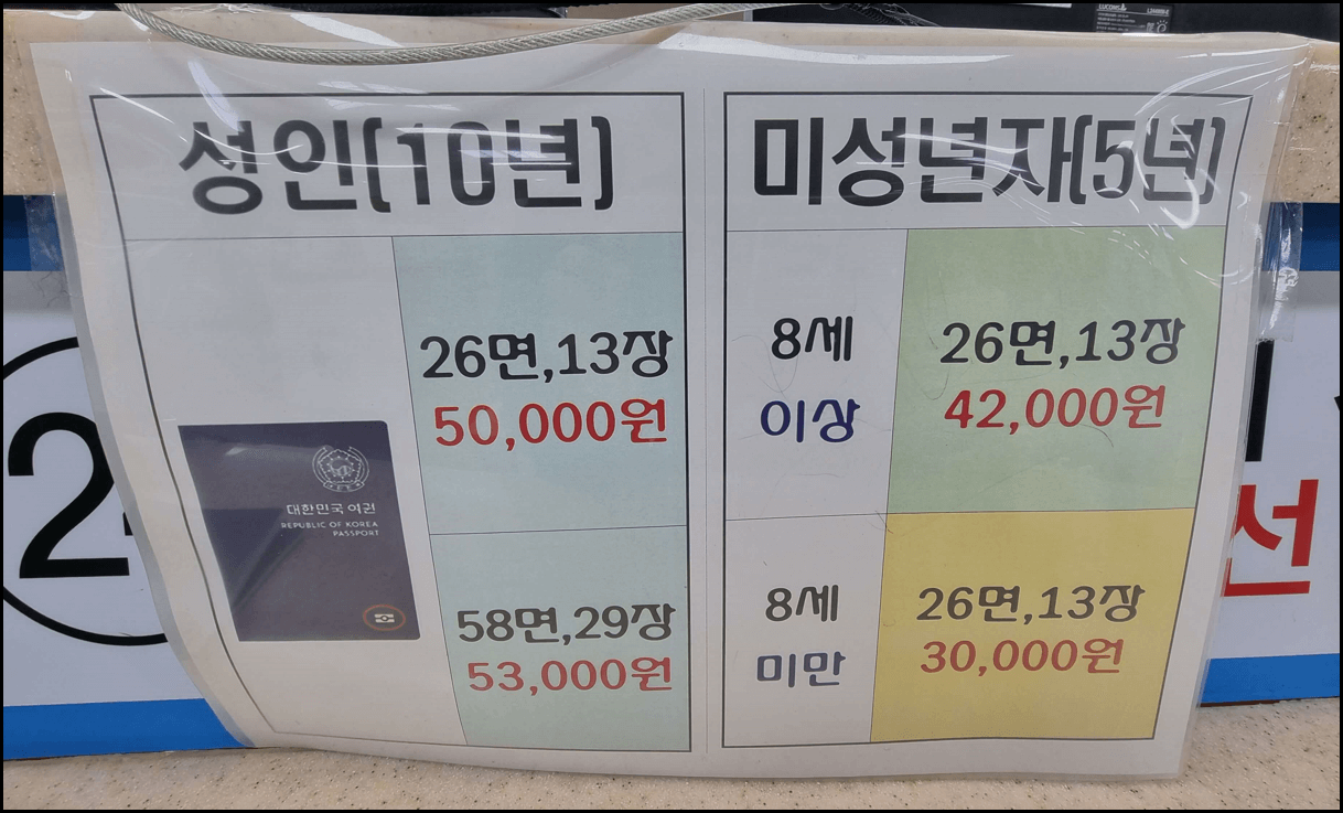 미성년자 여권 재발급 온라인 신청