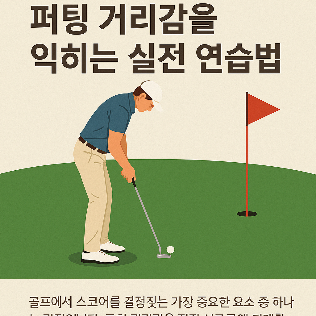 퍼팅 거리감을 익히는 실전 연습법
