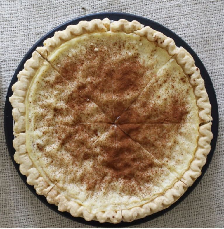 남아프리카공화국의 디저트 전통, 멜크타르트(밀크 타르트)