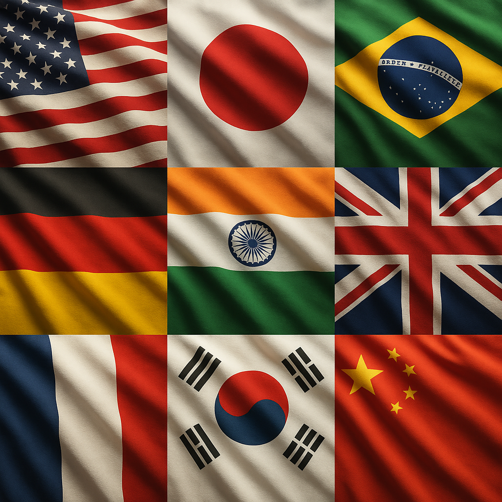 세계국기 이미지