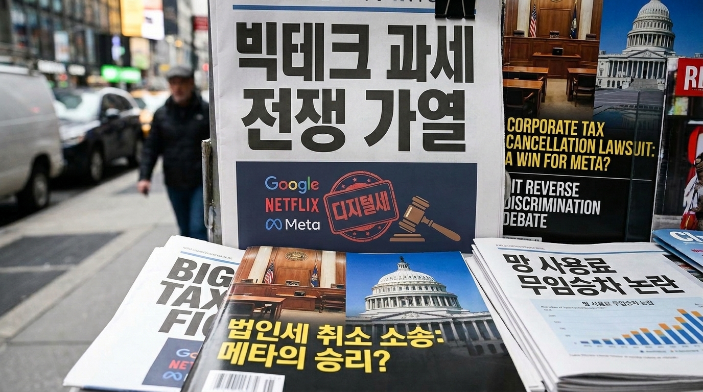 법원, '빅테크 과세'에 제동... 국내 IT 기업 '역차별 잔혹사' 시작되나?