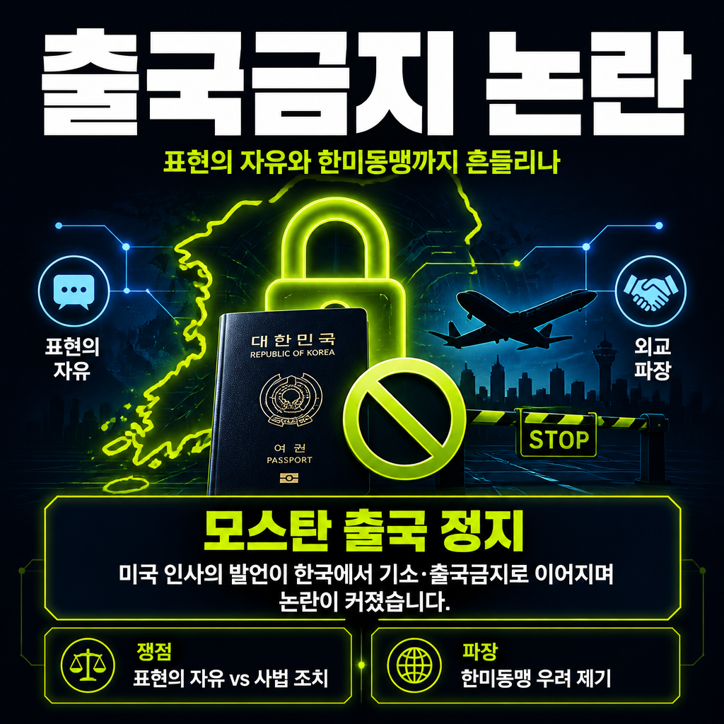 출국금지 논란