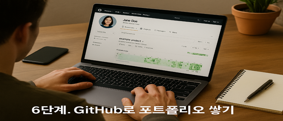 6단계. GitHub로 포트폴리오 쌓기