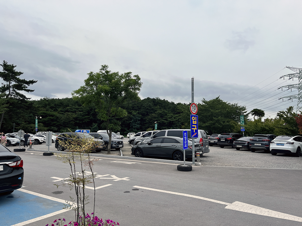 하주옥 진주냉면 주차장