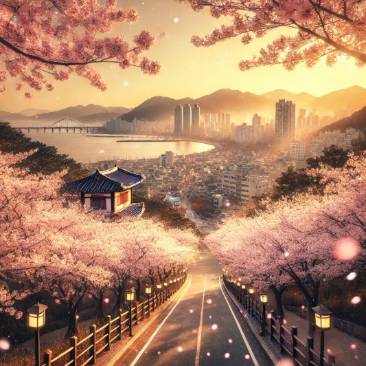 부산 벚꽃 명소 이미지