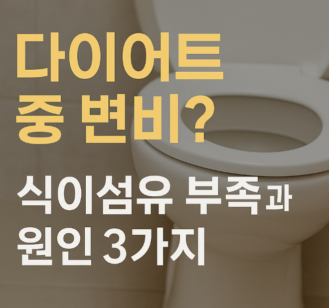 다이어트-중-변비의-원인에-대한-이미지