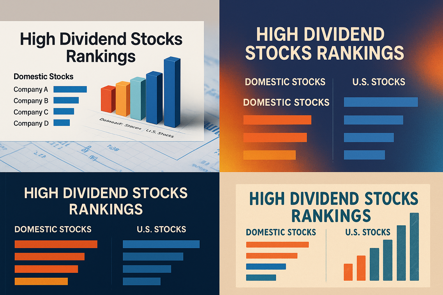 배당금 높은 주식순위( 국내주식& 미국주식)
