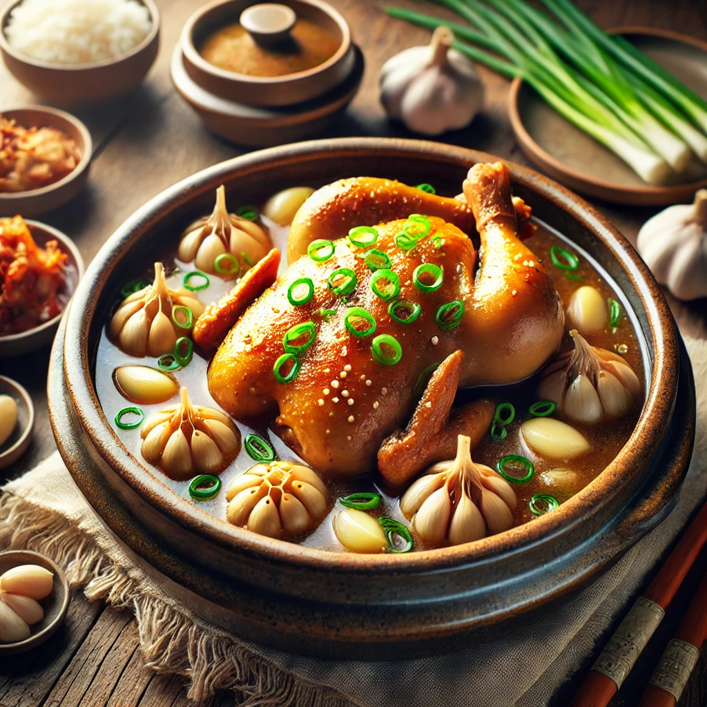 마늘닭찜