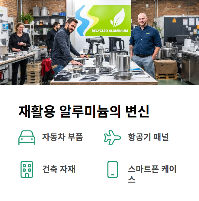 분리수거 후 알루미늄의 활용