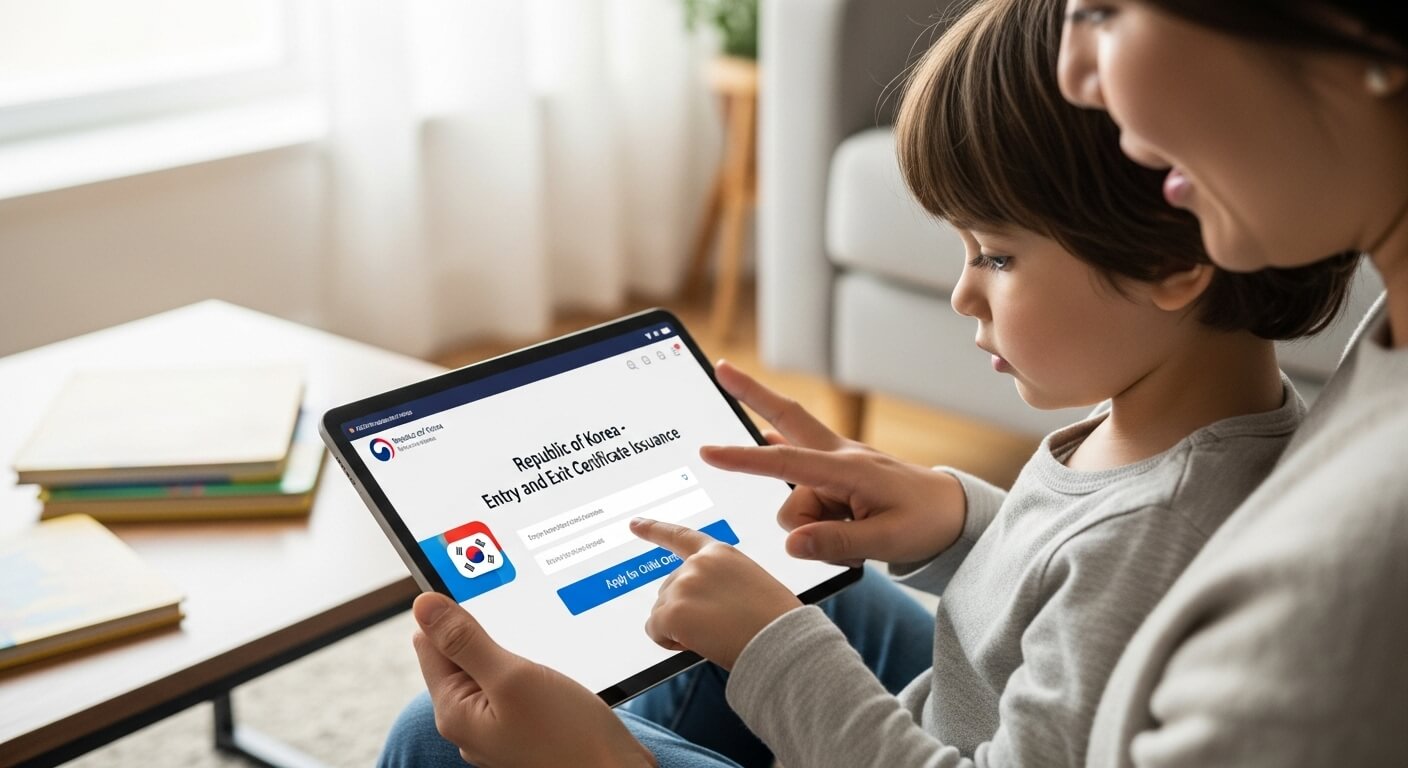 출입국사실증명서 인터넷 발급