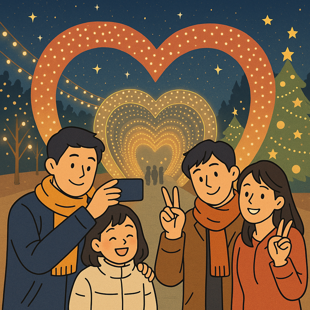 남동 빛의 거리, 가족과 연인 모두 즐기는 포토스팟 총정리
