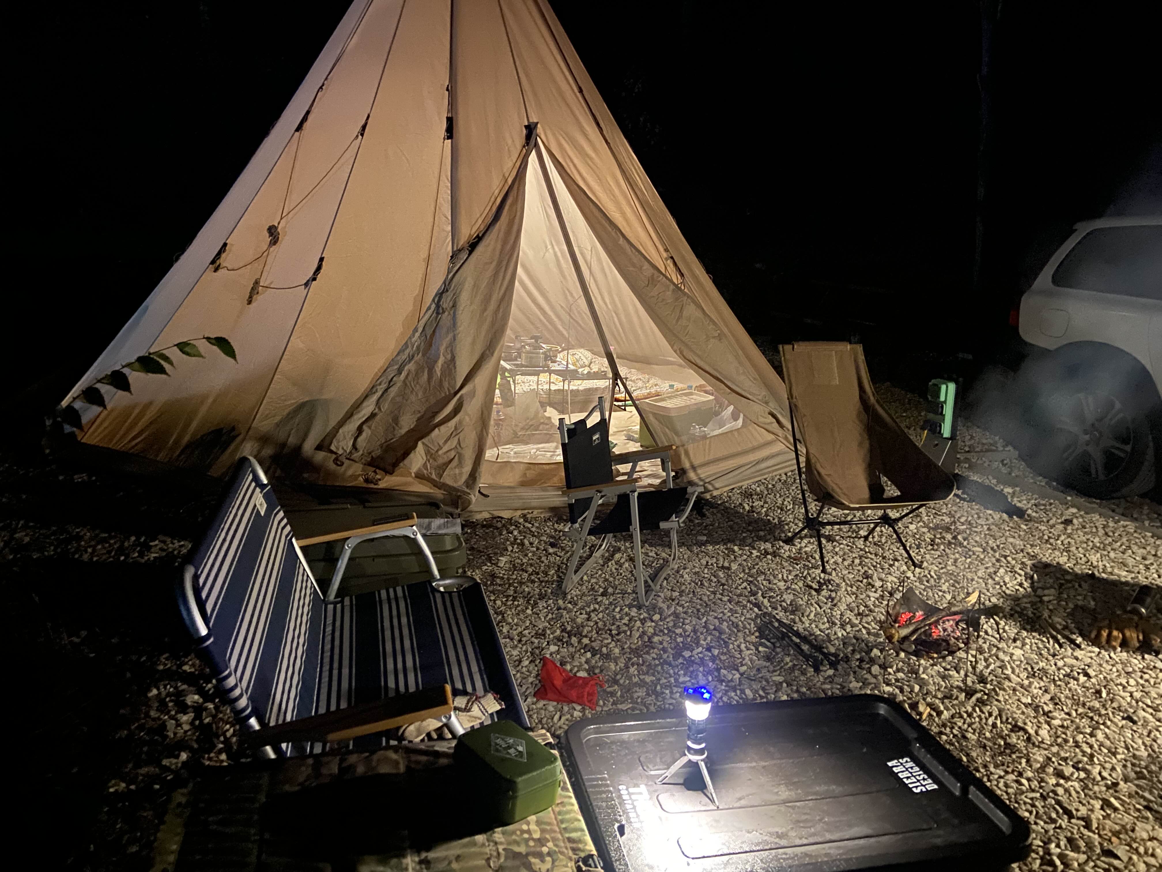 알페임19.6 겨울캠핑