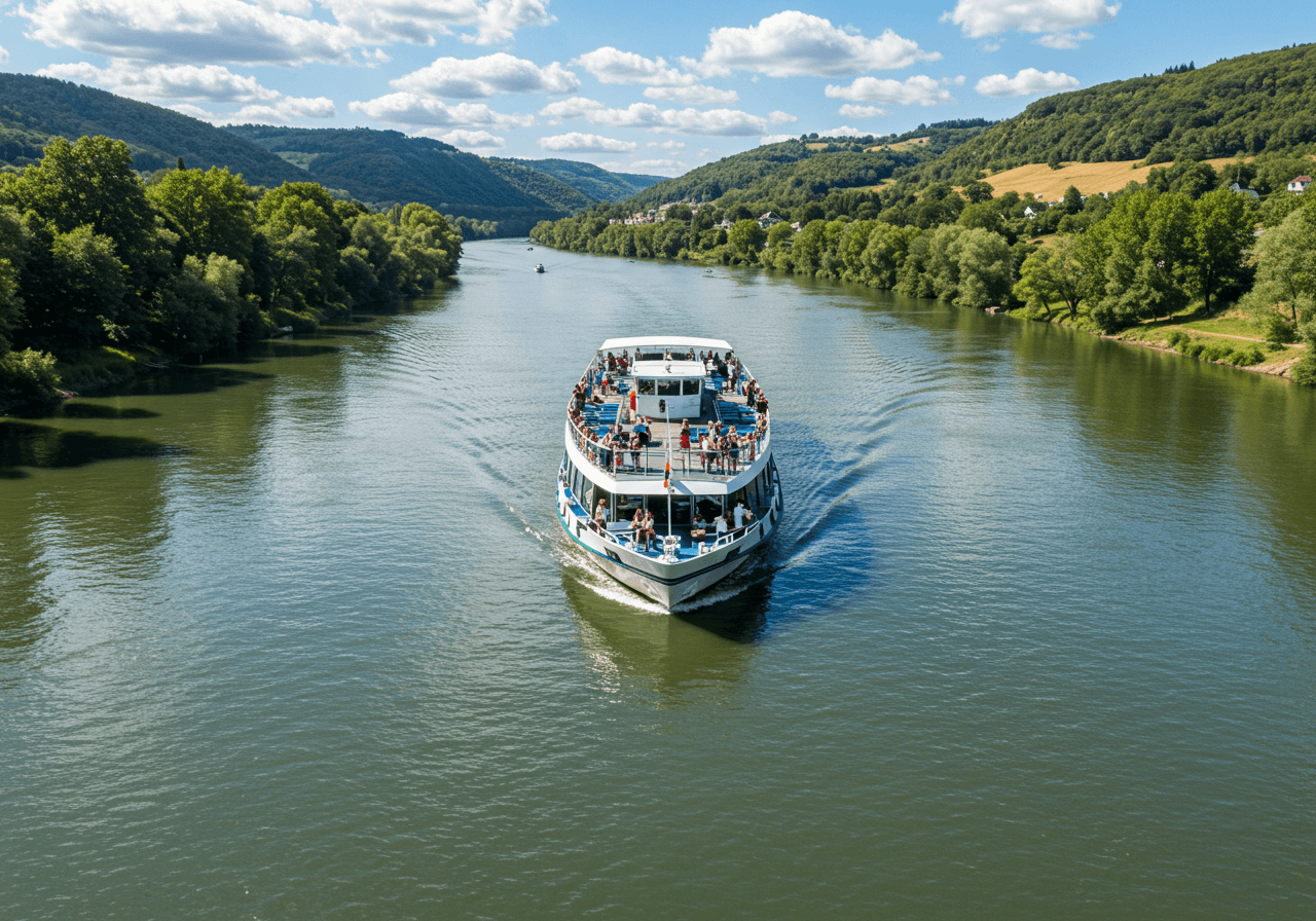 한강 크루즈 뷔페