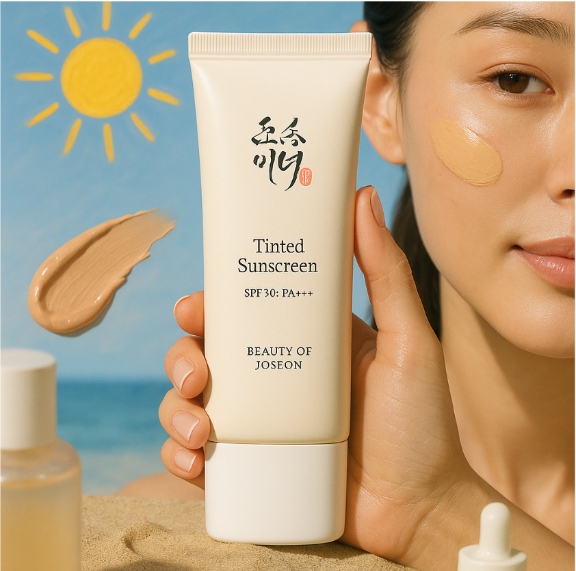☀️ 조선미녀 틴티드 선스크린, 2025 여름 K-뷰티 강타? 톤보정+자차+스킨케어 한번에! (+만물안박사 솔직 리뷰)