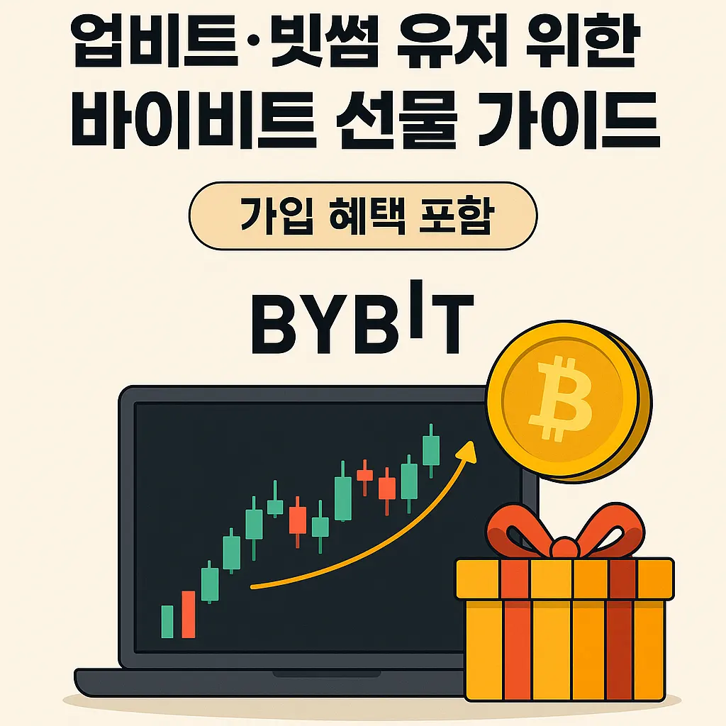 업비트·빗썸 유저 위한 바이비트 선물 가이드 (가입 혜택 포함)