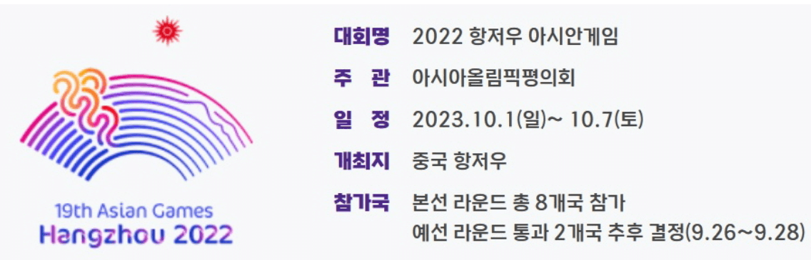 항저우 아시안게임 야구