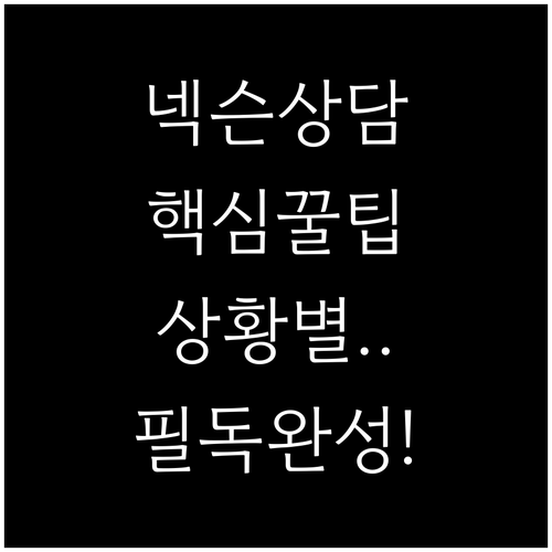 넥슨 고객지원 서비스의 모든 것과 상..