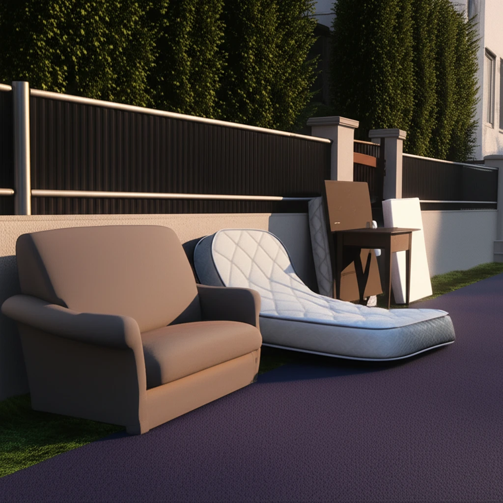 대형 폐기물 스티커 발급 수수료 한번..