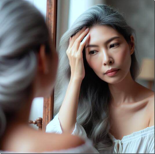 가족력이 있는 새치